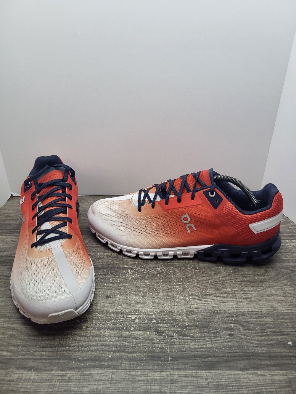On Running Cloudflow 3 Running Shoes Rust/Eclipse Men's Size 11